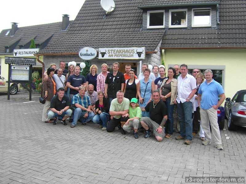 Gruppenbild der Talsperren-Tourer 2007